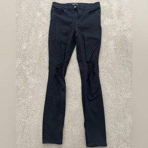 Express Black Denim Jeans